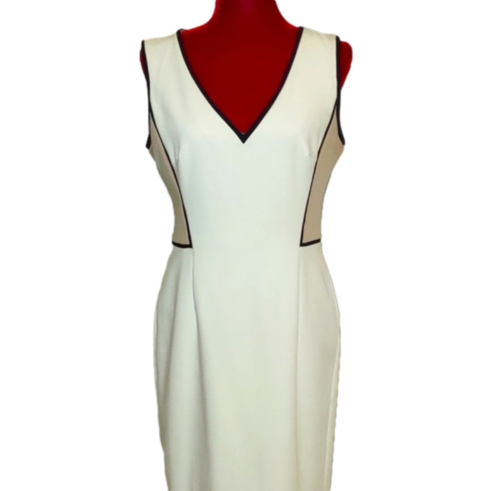 White House Black Market Sheath Dress Size: 8
